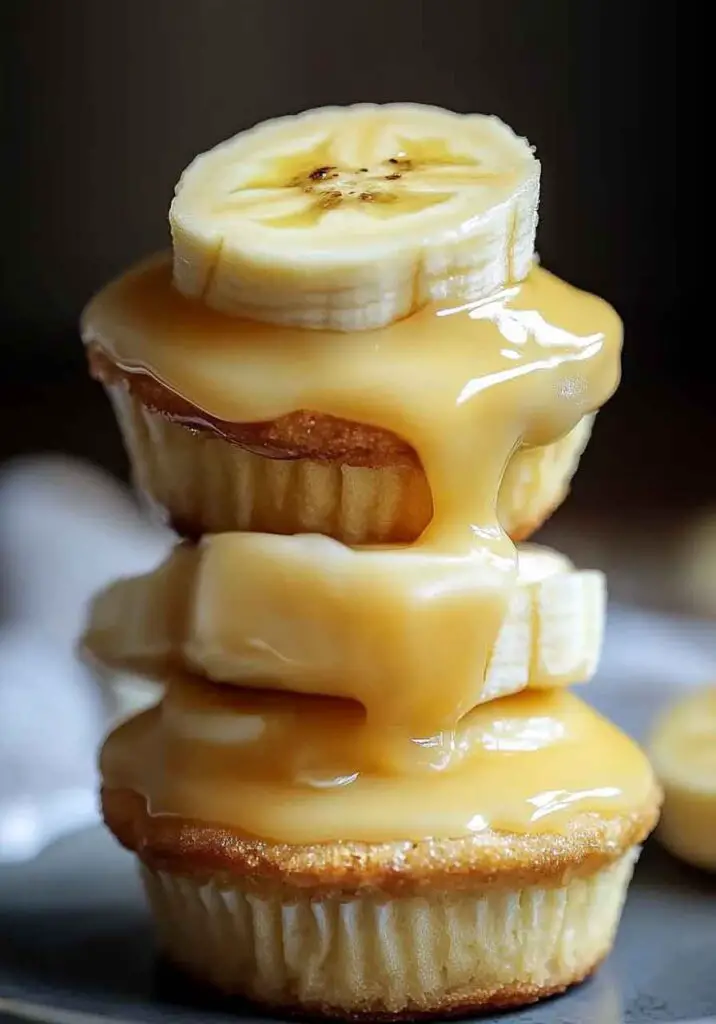 Creamy Banana Custard Cups