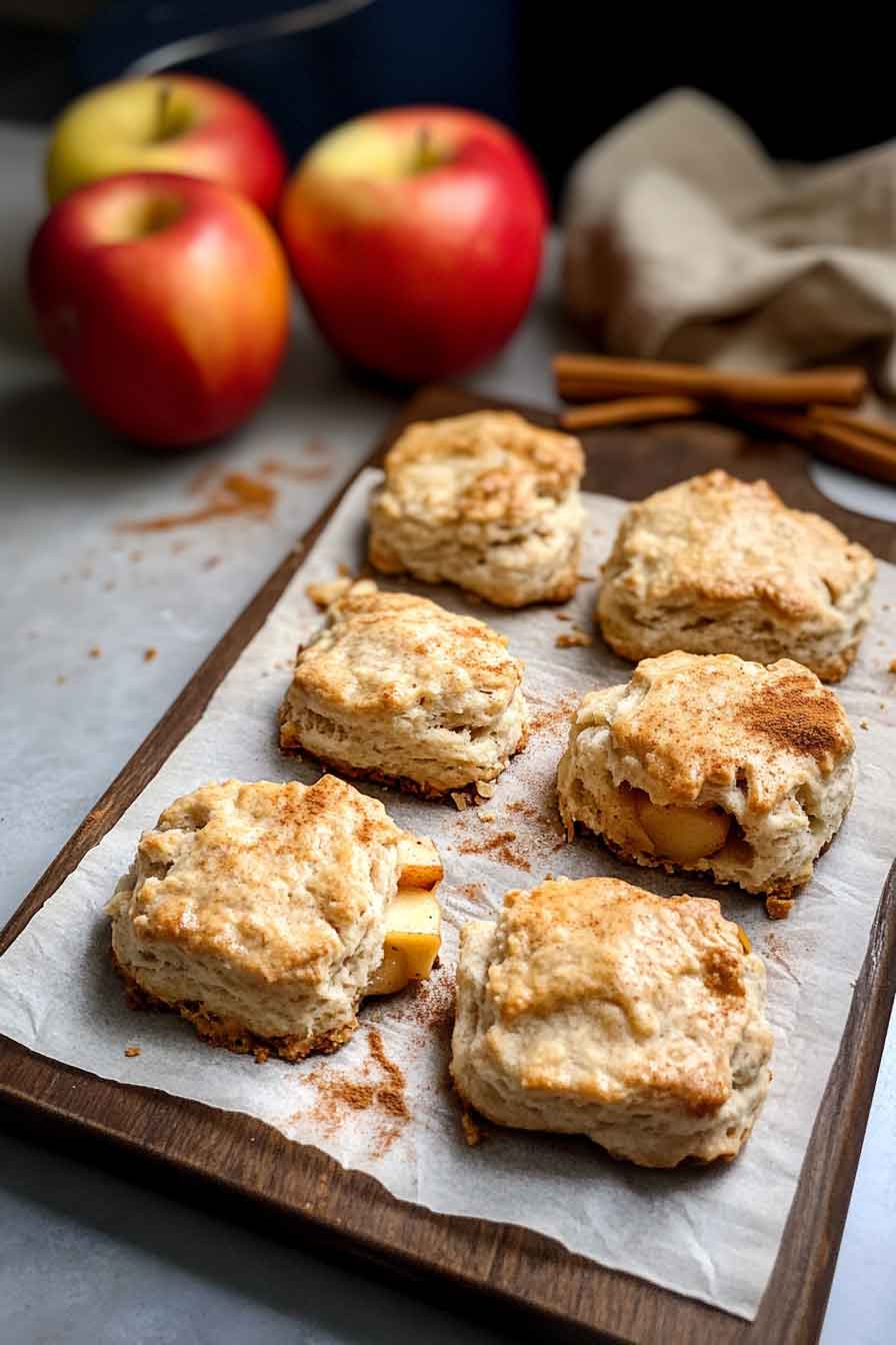 Easy Apple Pie Biscuits