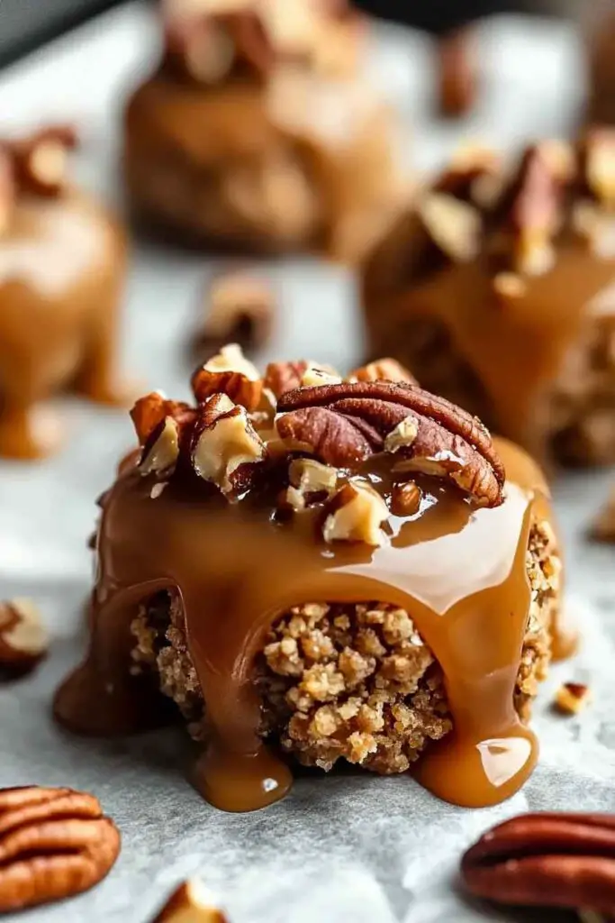 Ingredients for Extra Pecan Caramel Bites