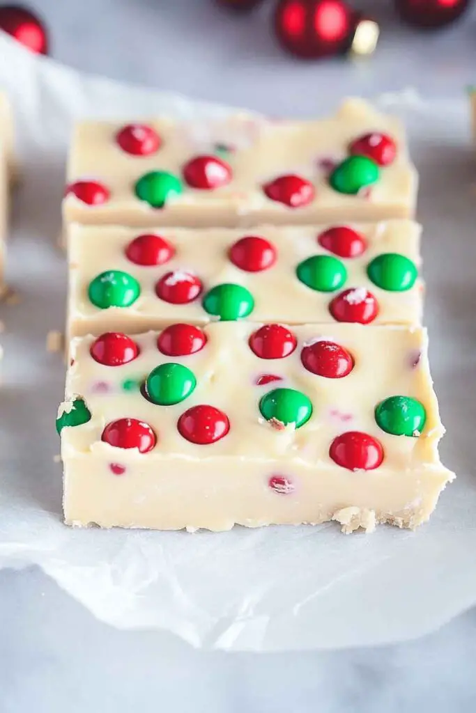 M&M Cookie Dough Fudg