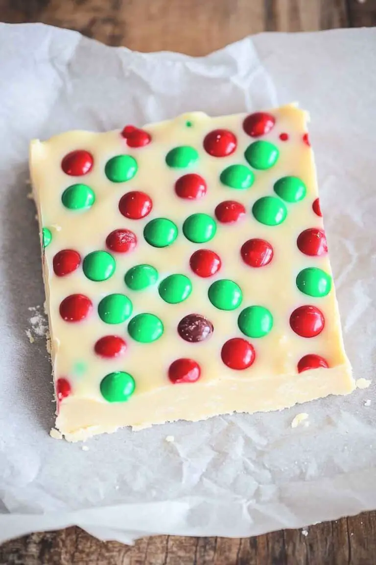 M&M Cookie Dough Fudg