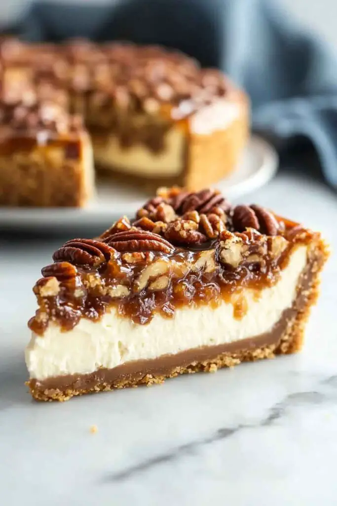 How to Store Pecan Pie Cheesecake