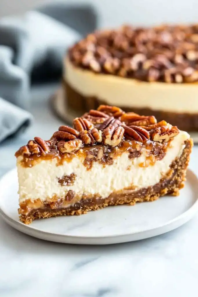Ingredients for Pecan Pie Cheesecake