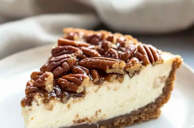 Pecan Pie Cheesecake (Layered Holiday Dessert Perfection)