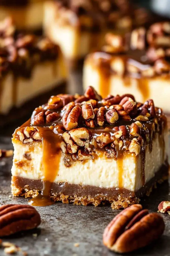 How to Make Pecan Pie Cheesecake Bars