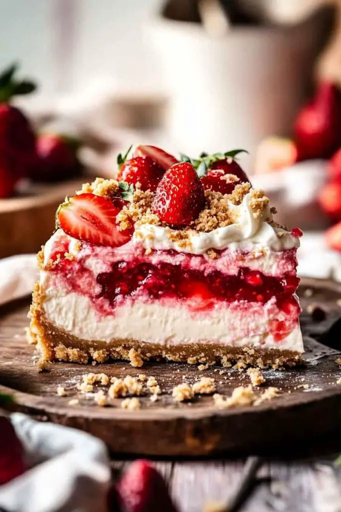 Variations for Strawberry Crunch Cheesecake Slice