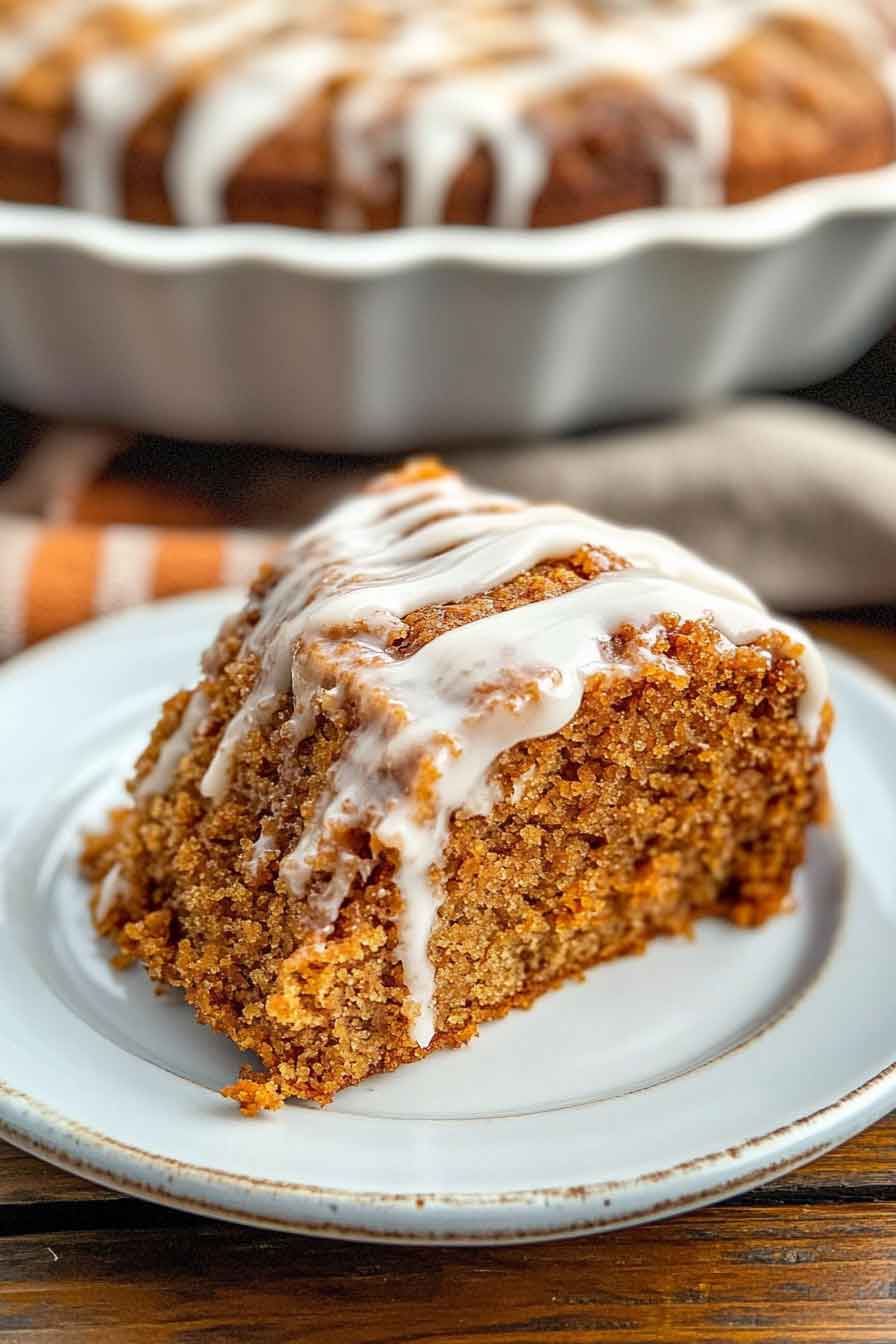 Sweet Potato Honeybun Cake