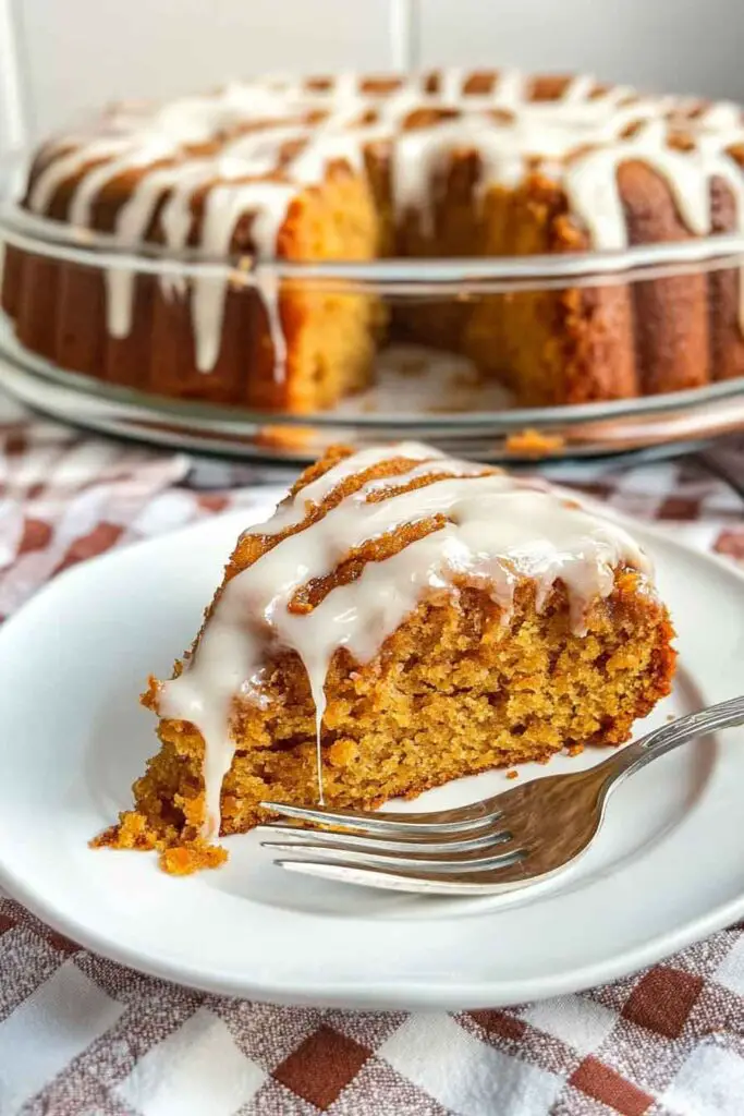 Sweet Potato Honeybun Cake