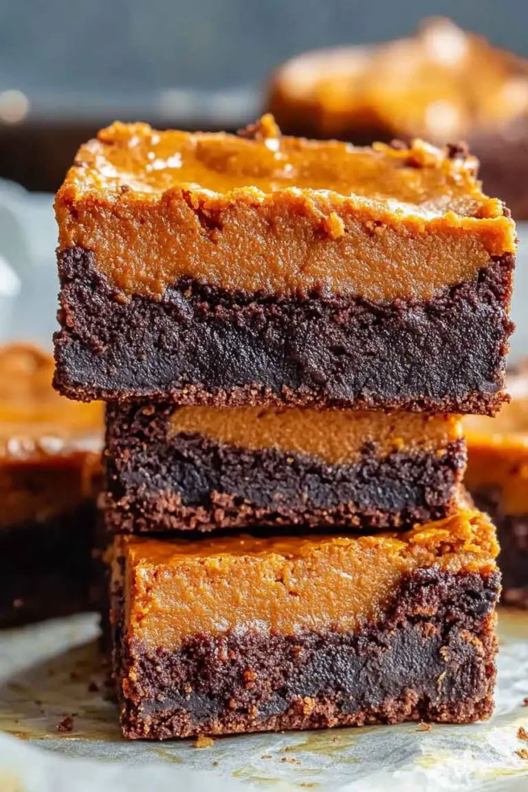 Sweet Potato Pie Brownies