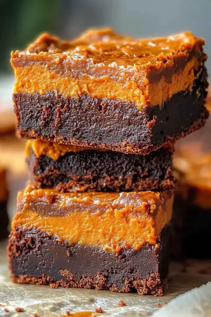 Sweet Potato Pie Brownies