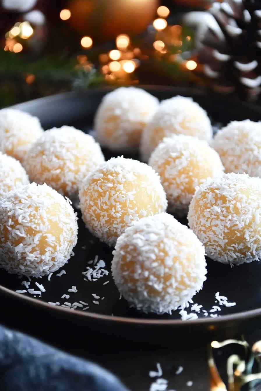 Pineapple Christmas Balls Recipe