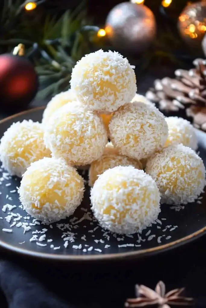 Pineapple Christmas Balls Recipe