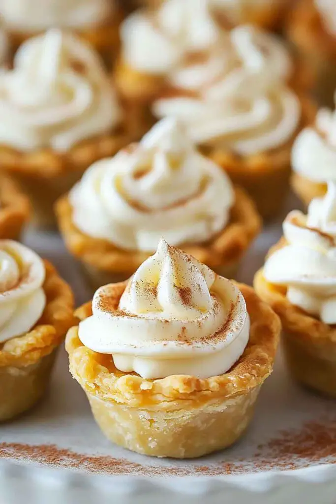 Adorable Mini Pumpkin Pies