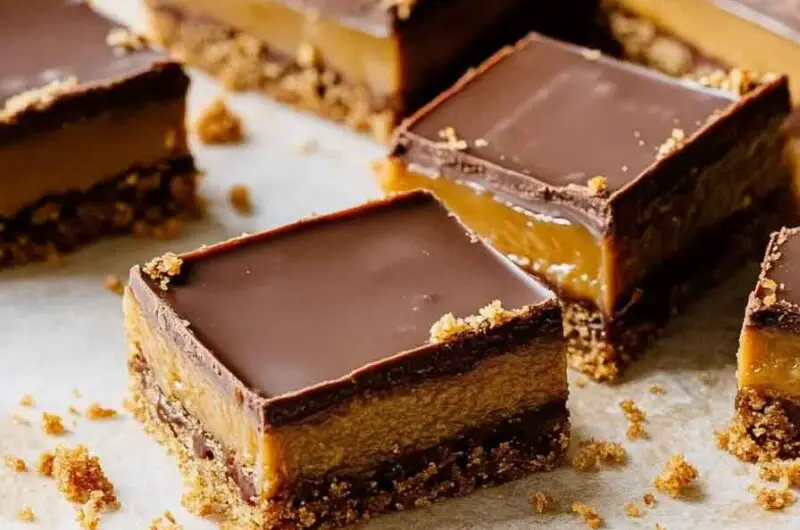 Biscoff Caramel Slice Recipe