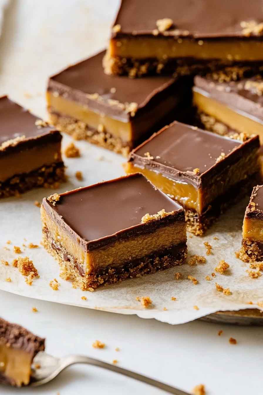 Biscoff Caramel Slice Recipe