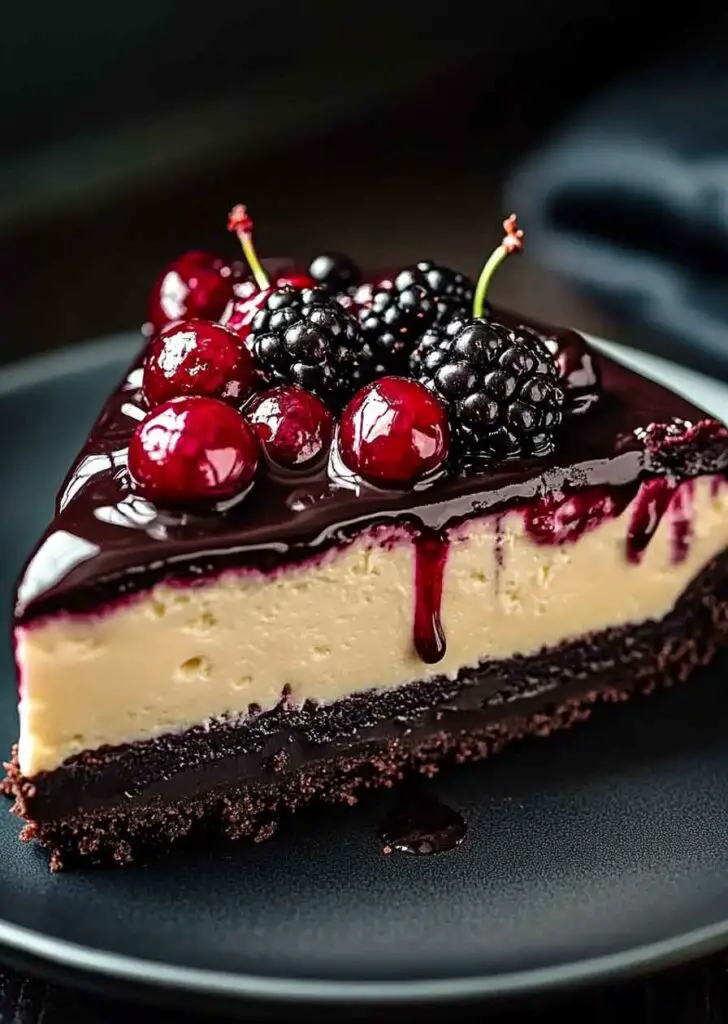 Ingredients for Black Forest Cheesecake Delight