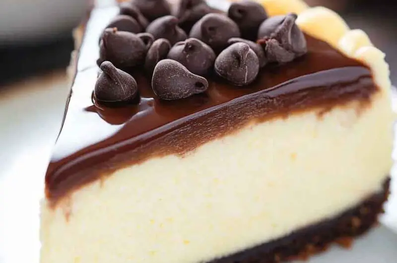 Boston Cream Pie Cheesecake