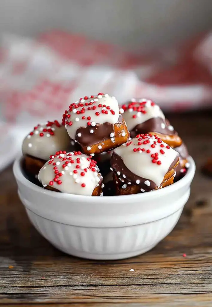 How to Make Candy Bar Pretzel Bites