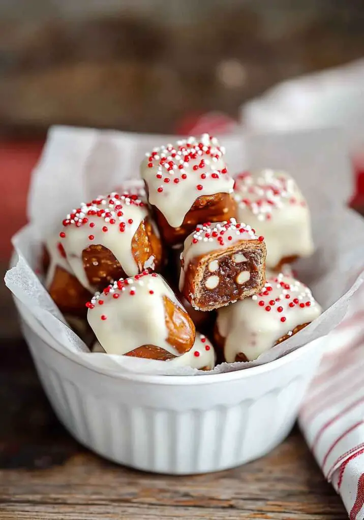 Ingredients for Candy Bar Pretzel Bites