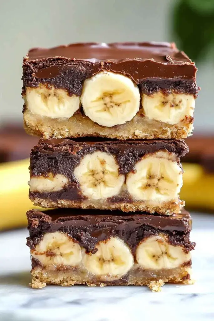 How to Make Chocolate Covered Banana Brownies