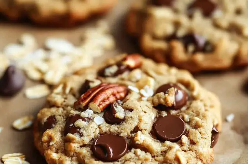 Chocolate Pecan Coconut Cookies