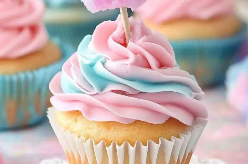 Cotton Candy Cupcakes Recipe