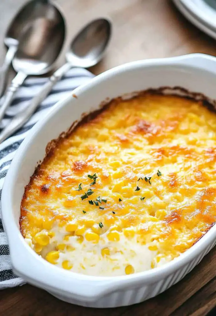 Cream Cheese Corn Casserole
