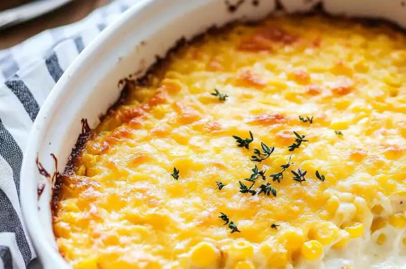 Cream Cheese Corn Casserole