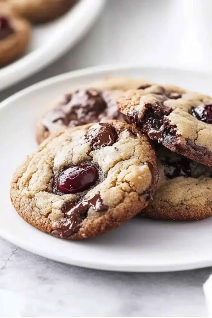 Storing Gooey Chocolate Cherry Cookies