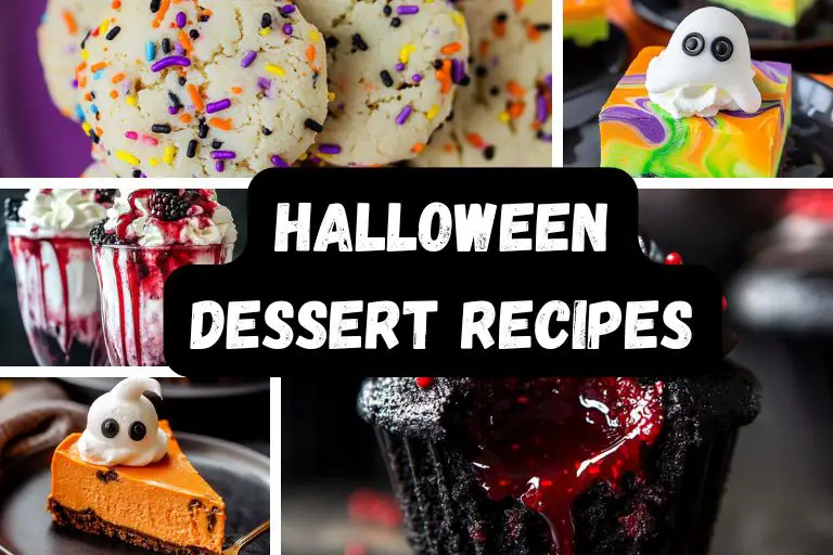 Halloween Dessert Recipes