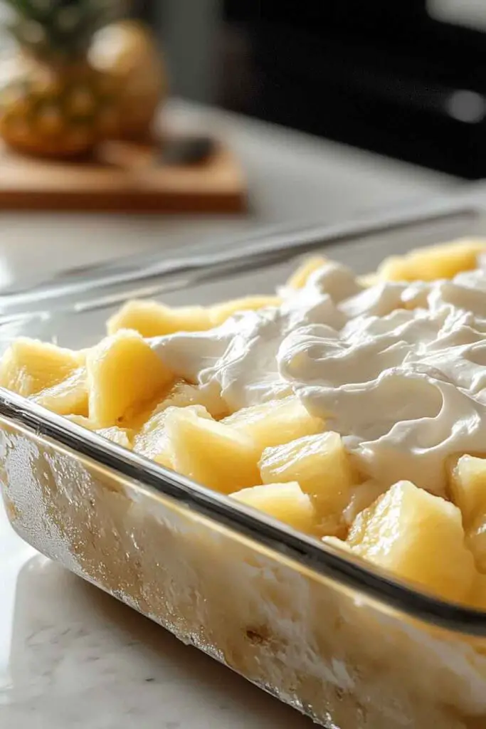 Ingredients for Pineapple Heaven Cake