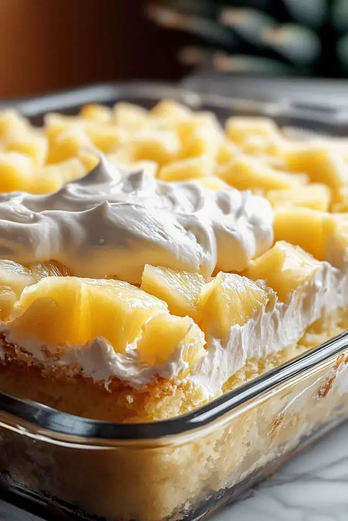 Juicy Pineapple Heaven Cake