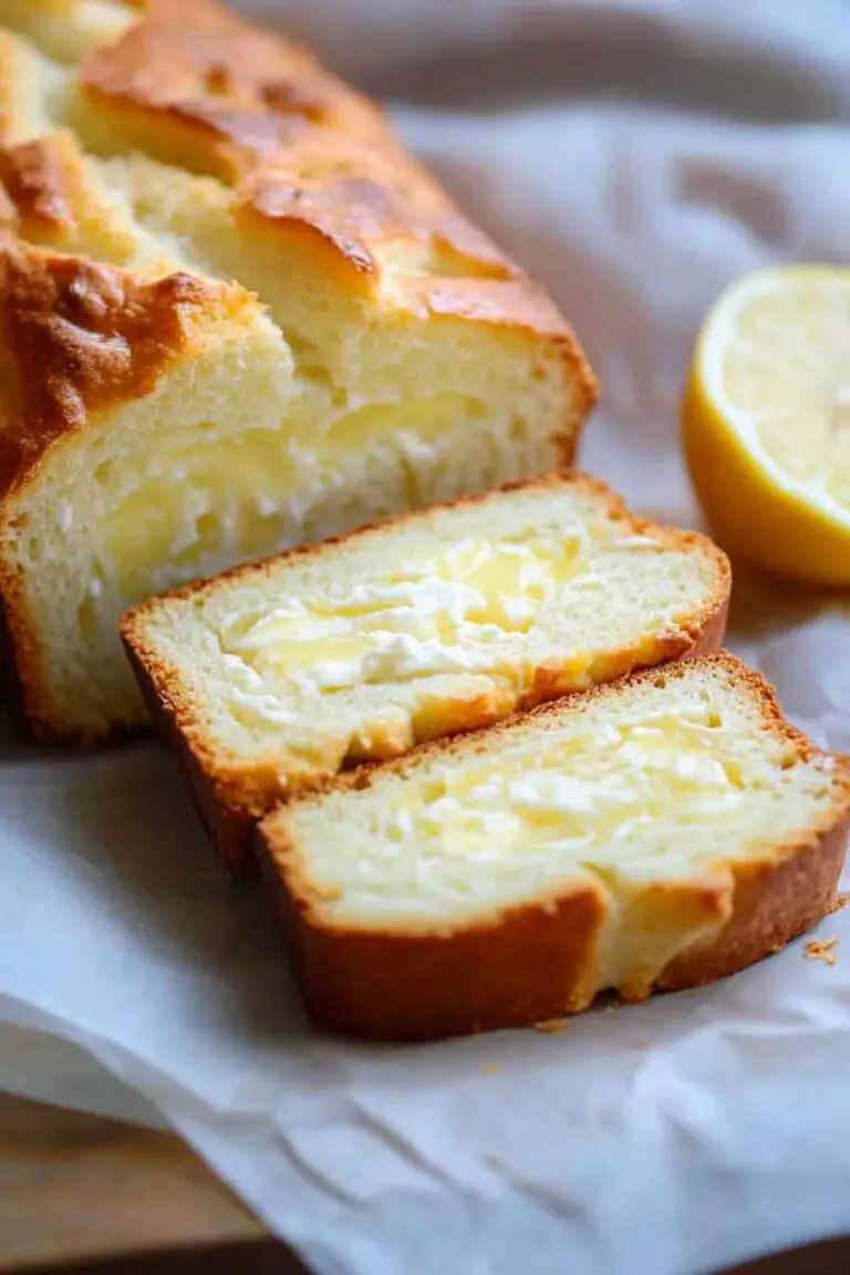 Lemon Cream Cheese Bread