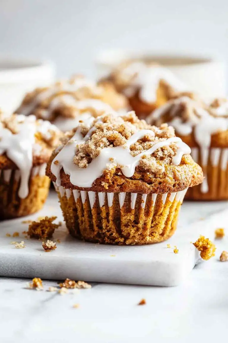 Pumpkin Streusel Muffins