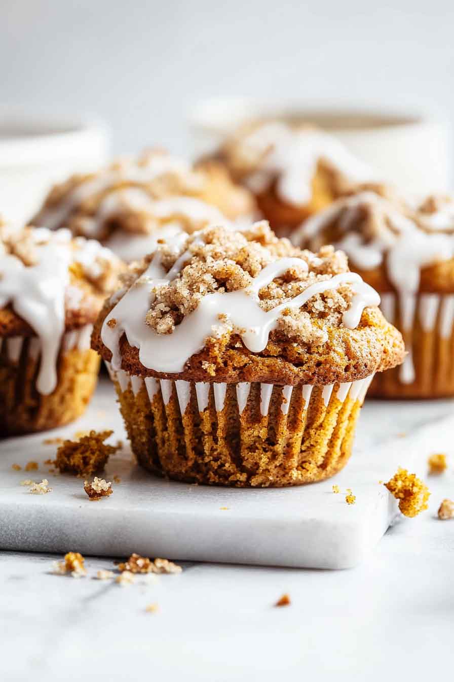 Pumpkin Streusel Muffins