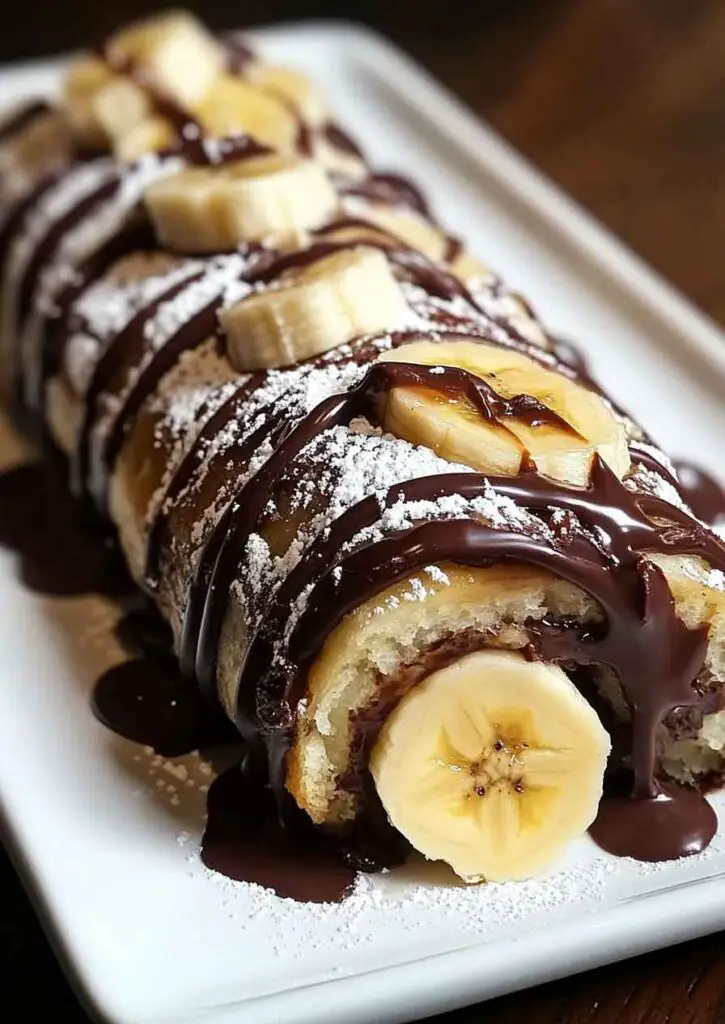 Banana Chocolate Heaven Roll