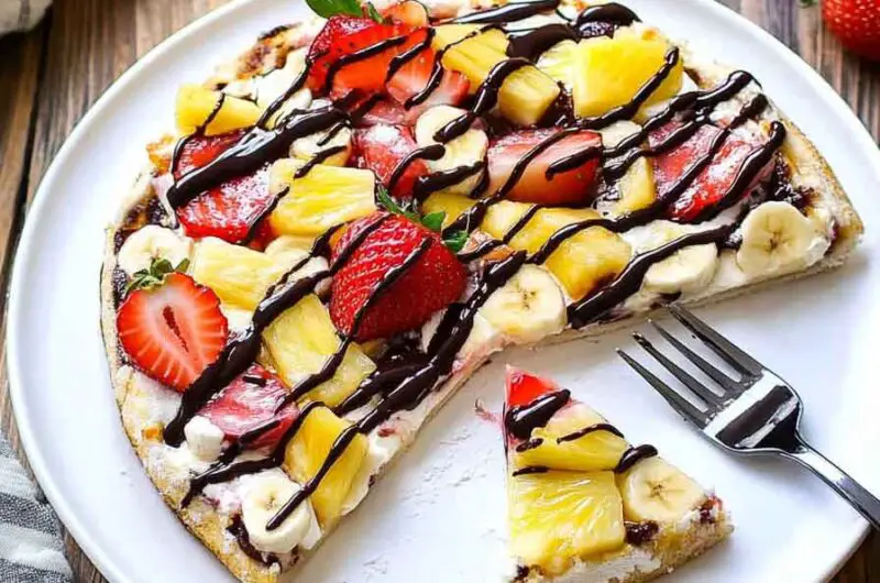 Banana Split Fruit Pizza
