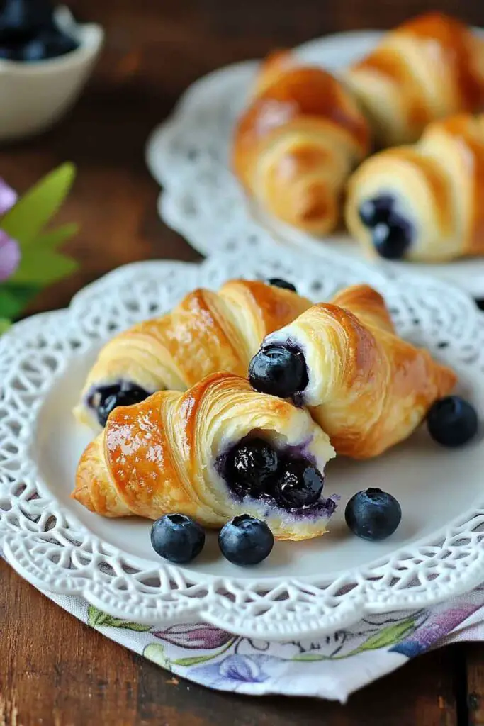 Blueberry Cheesecake Rolls Recipe