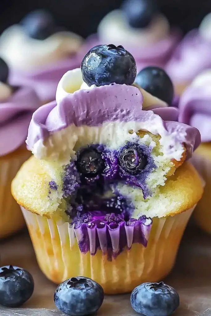 How to Make Blueberry Lime Cheesecake Cupcakes