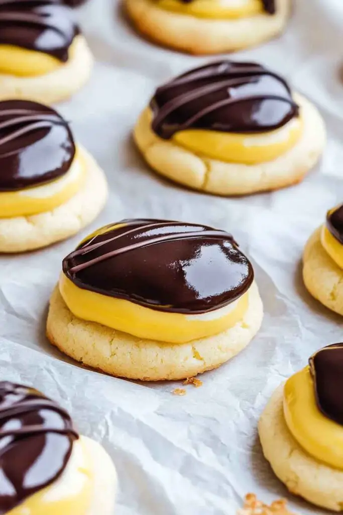 How to Make Boston Cream Pie Cookies