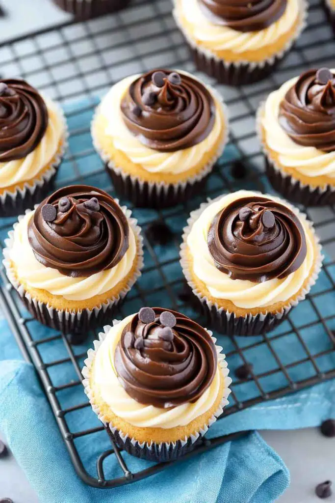 Boston Cream Pie Cupcakes