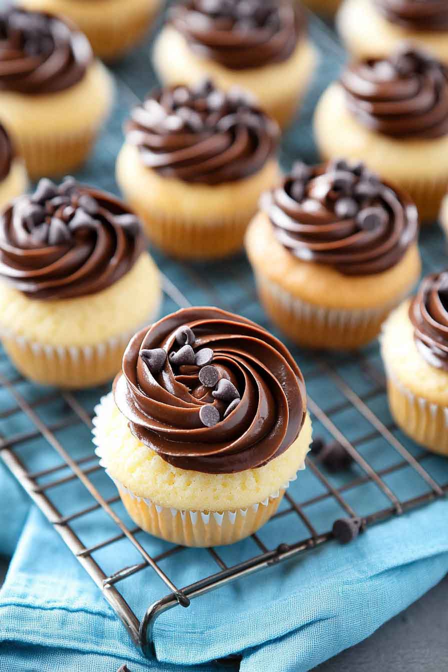 Boston Cream Pie Cupcakes