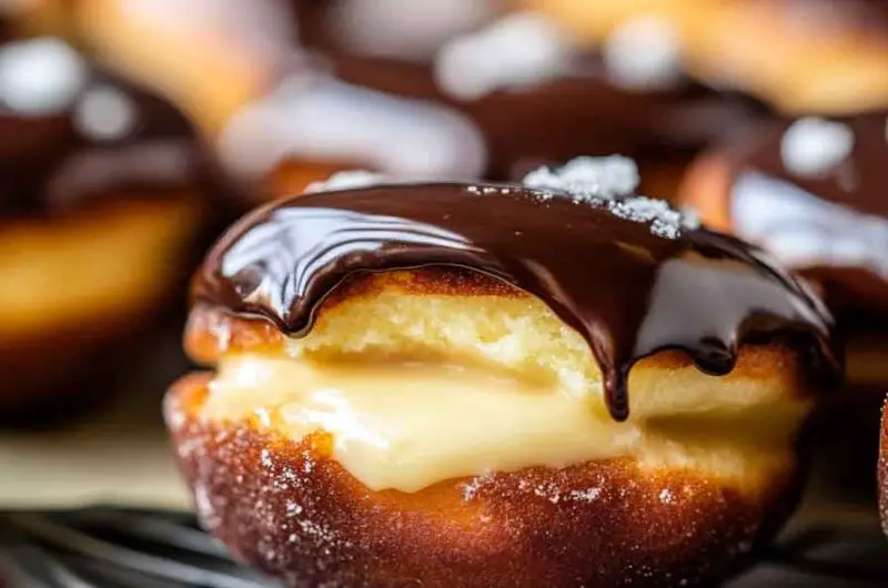 Boston Cream Pie Donuts