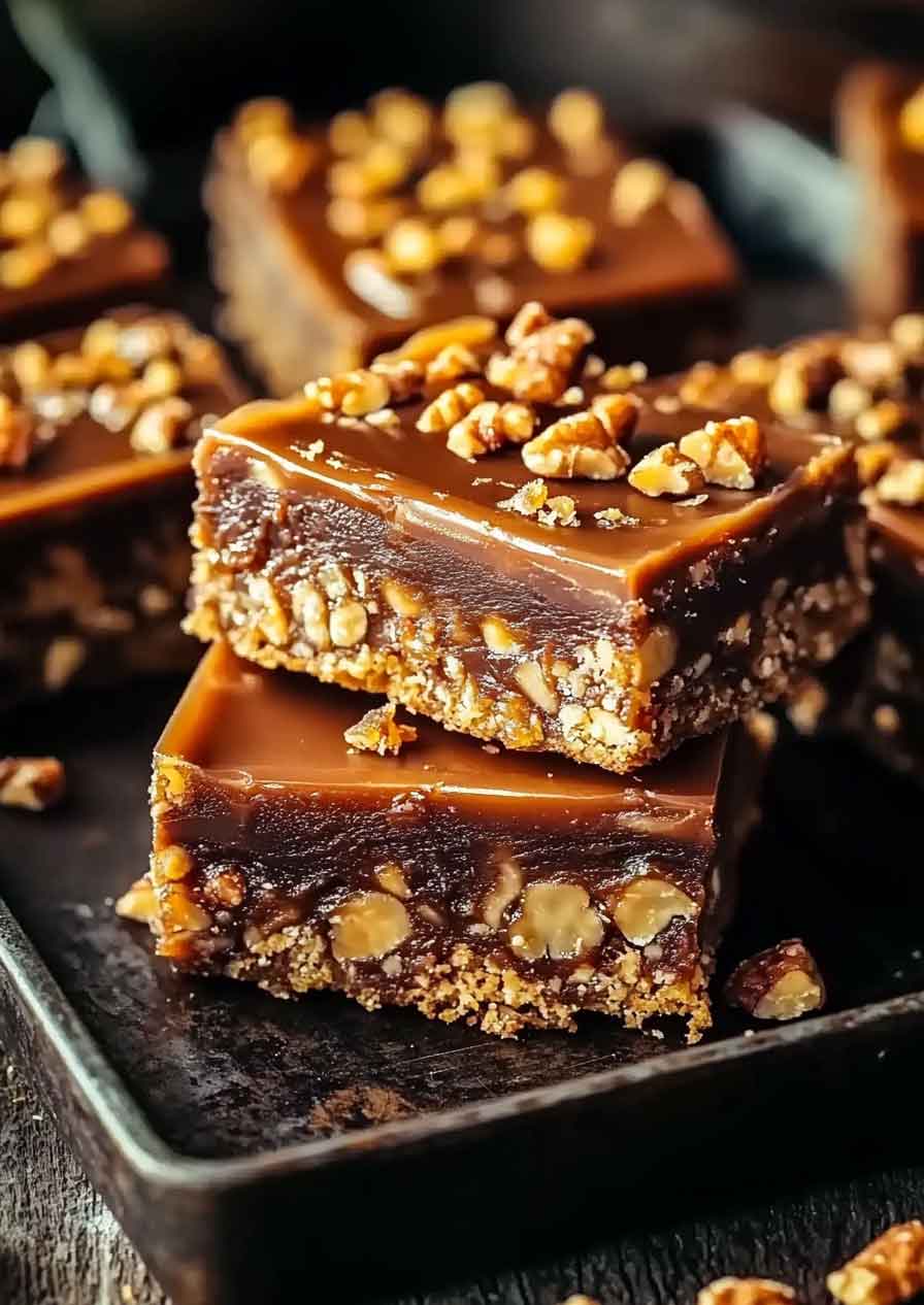 Butterfinger Caramel Crunch Bars