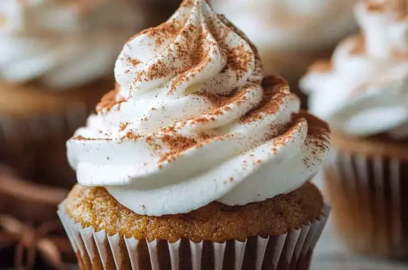 Chai Pumpkin Latte Cupcakes