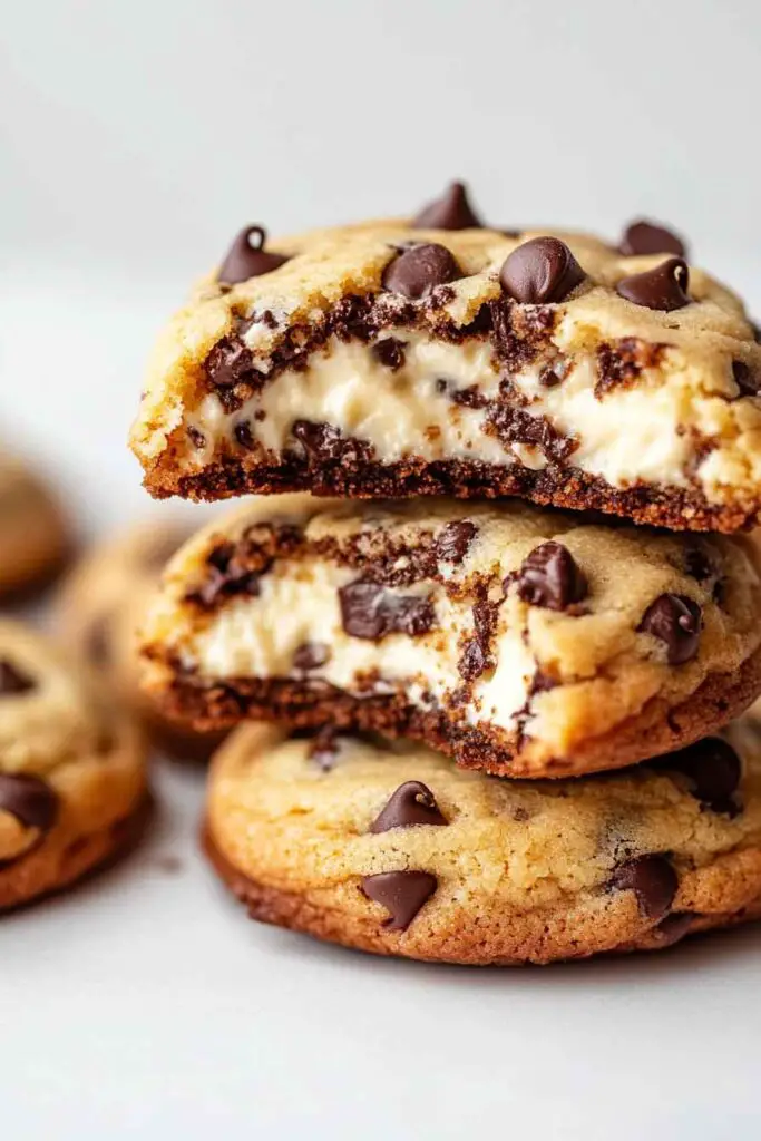 Ingredients for Chocolate Chip Cheesecake Cookies