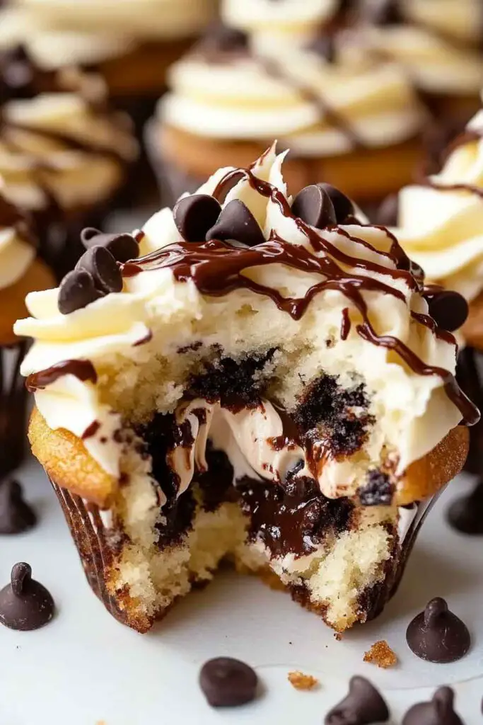 How to Make Chocolate Chip Heaven Cupcakes
