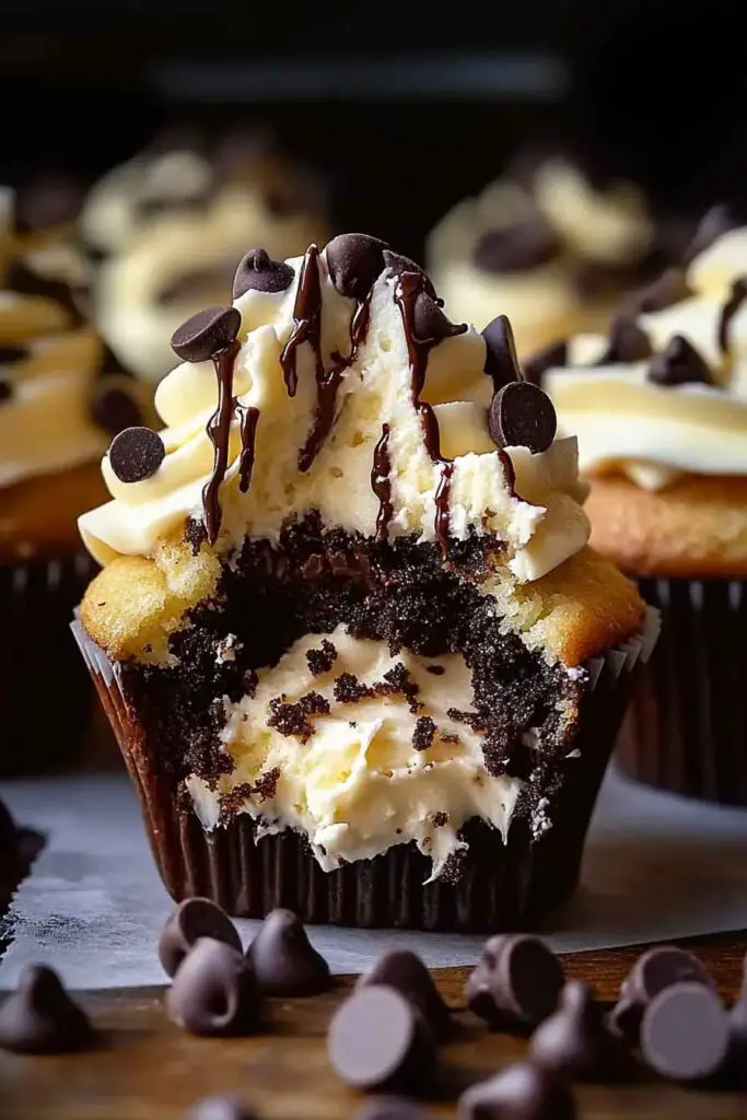 Chocolate Chip Heaven Cupcakes