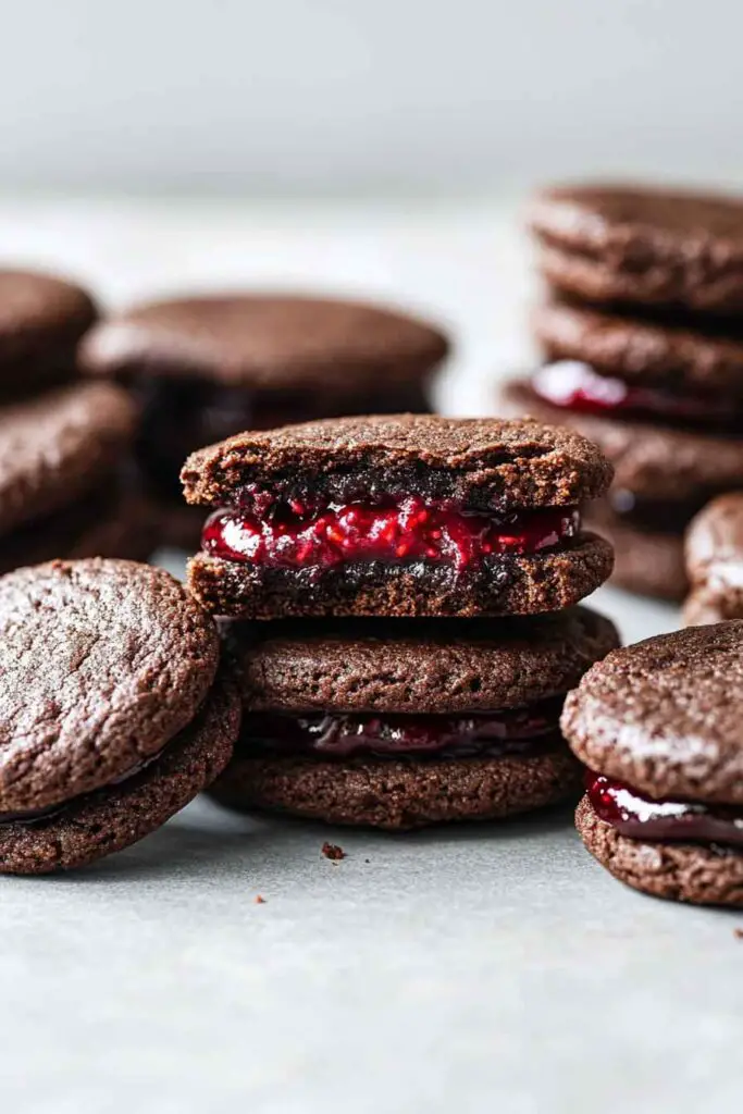 Variations for Chocolate Raspberry Sandwich Cookies