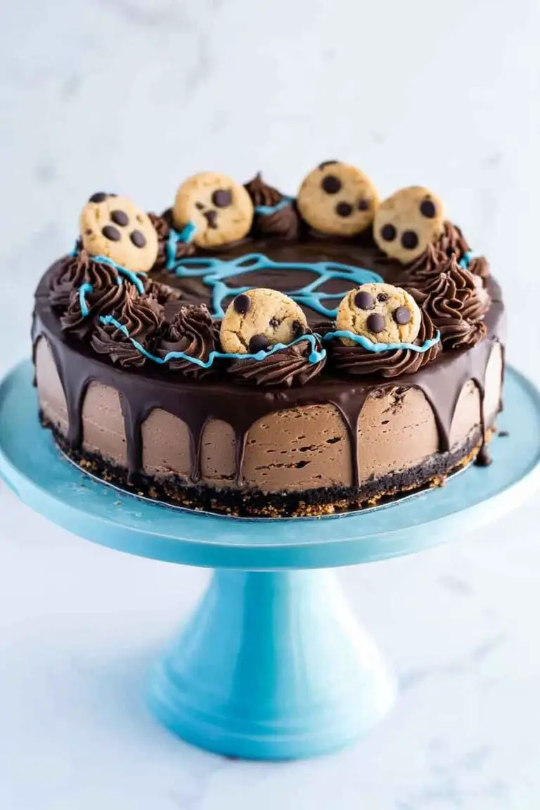 Cookie Monster Cheesecake Recipe